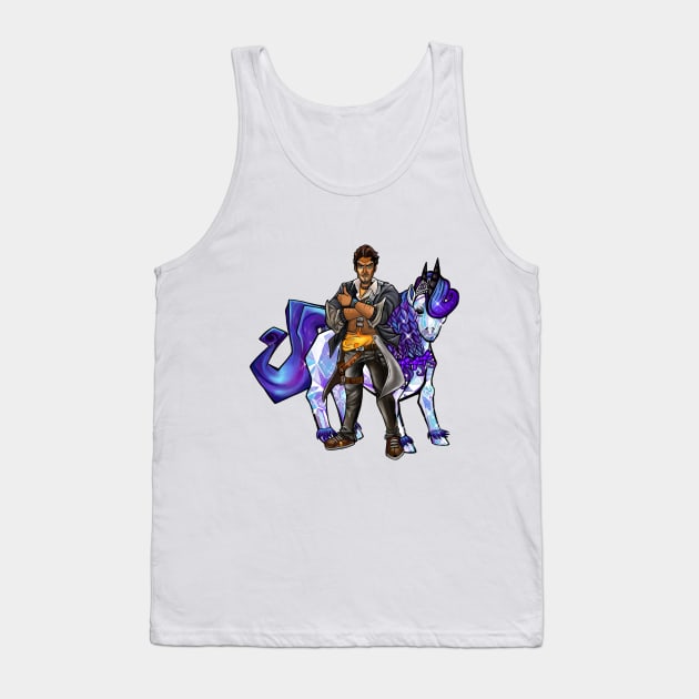 Handsome Shiny Things Tank Top by PixhelBaby